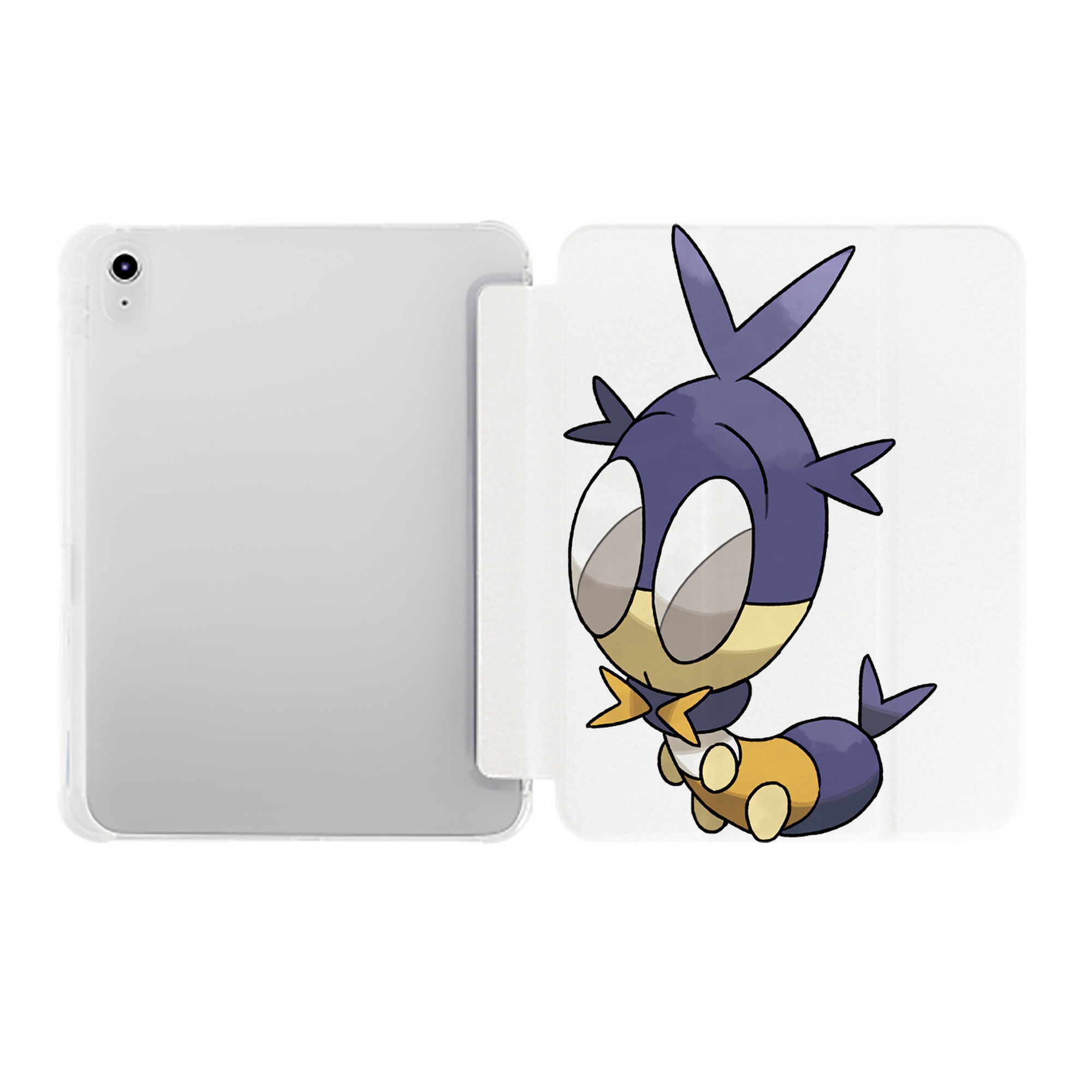 （画像用） ポケットモンスター Pokémon IPad ケース ペン収納付き 三つ折りスタンド PUレザー×シリコン 対応機種9.5/10.5/10.9インチ